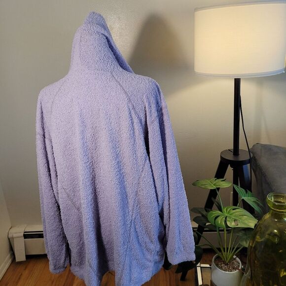 Urban Outfitters hooded jacket Out From Under Purple Cardigan Small Oversized - Picture 6 of 9